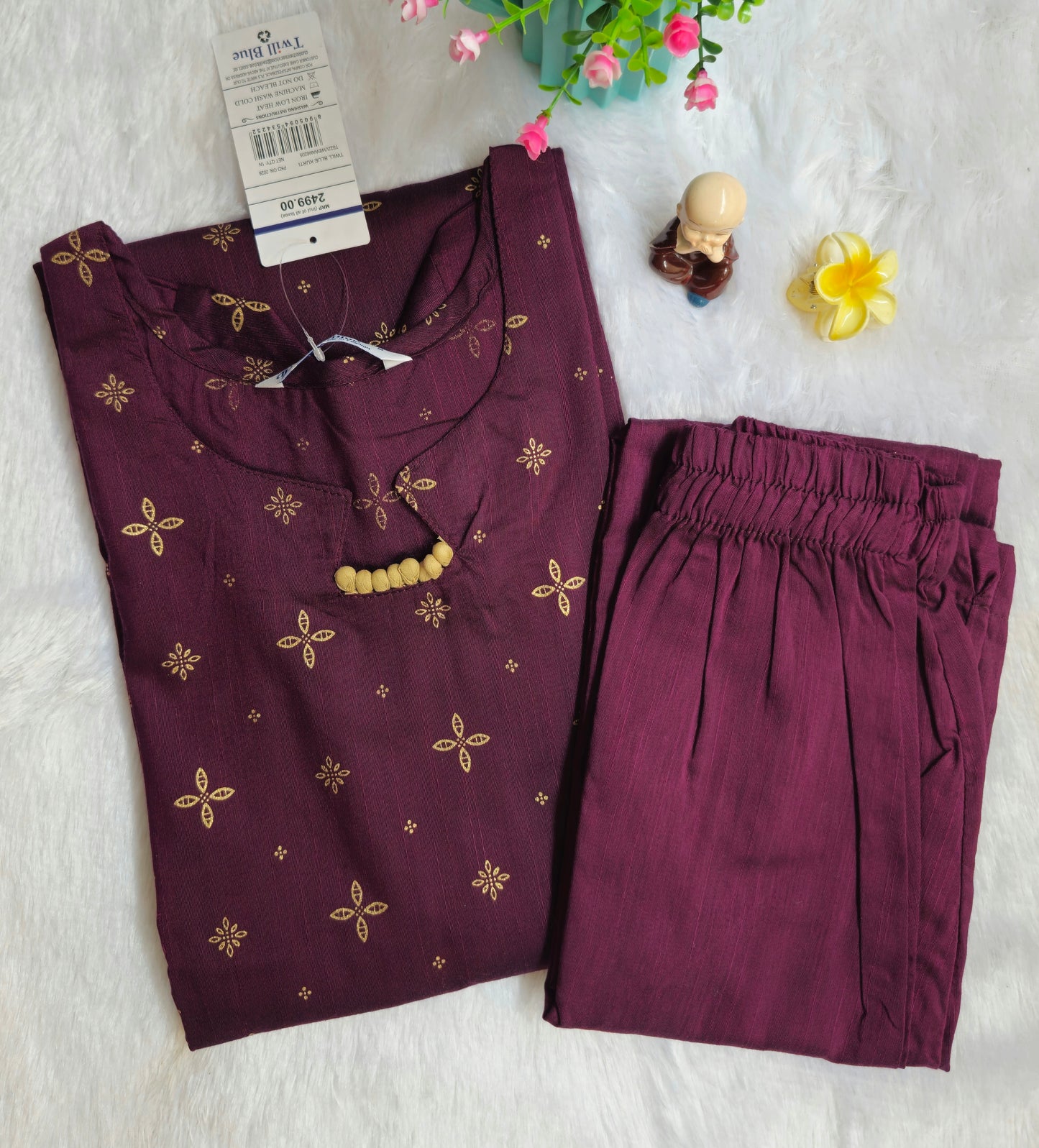 Festive Silk Co-ord set