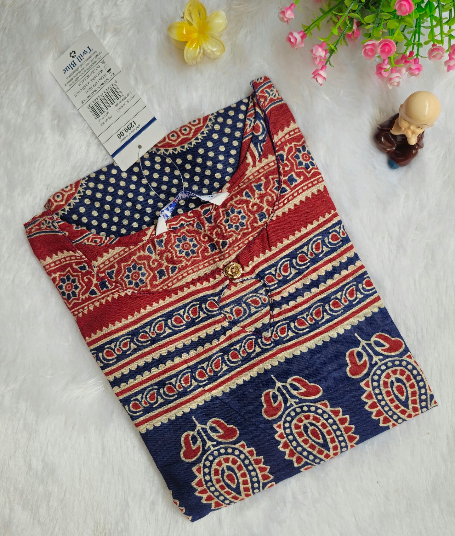 Kalamkari cotton kurti