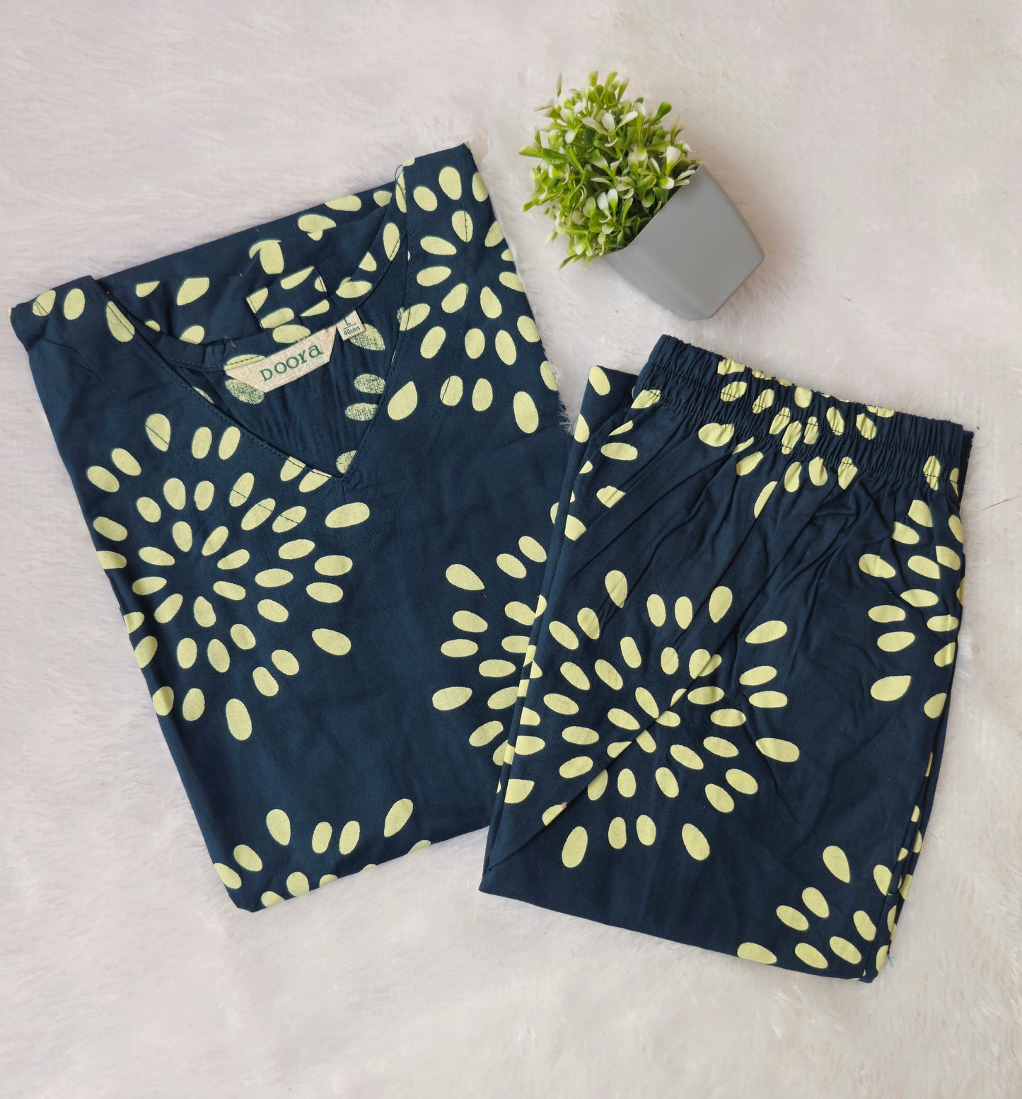 Regular Wear Cotton Co-ord Set