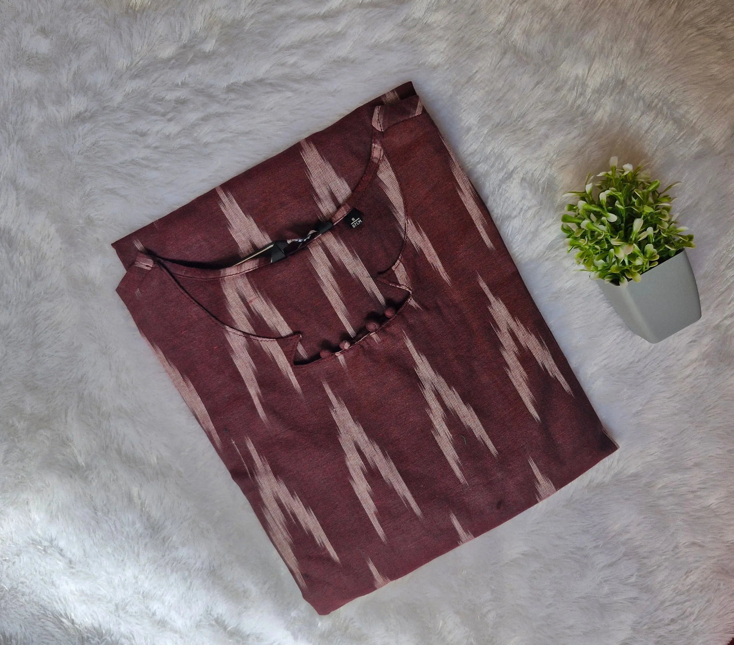 Casual Wear Ikkat Kurti