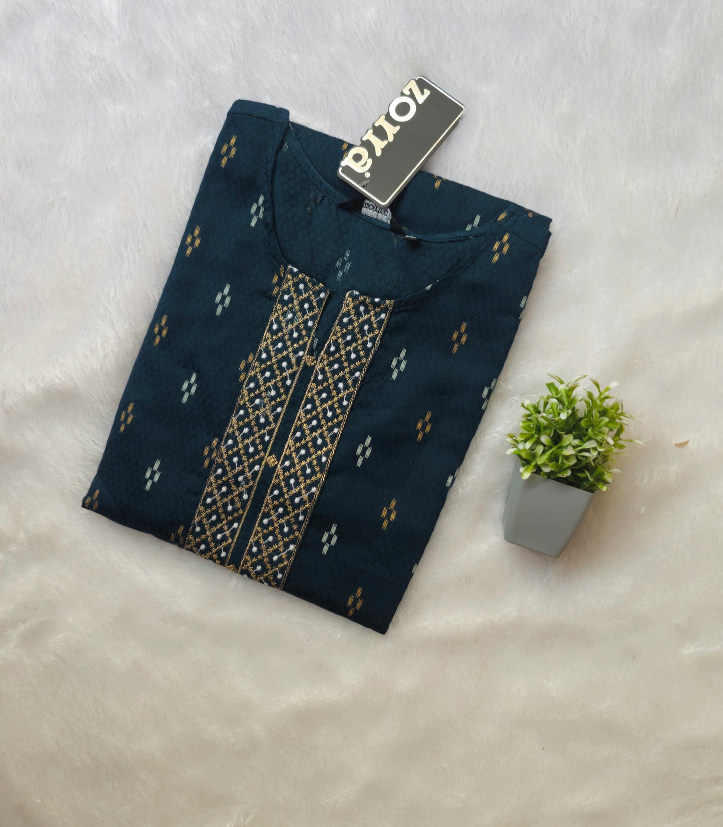 Office Wear Cotton Kurti