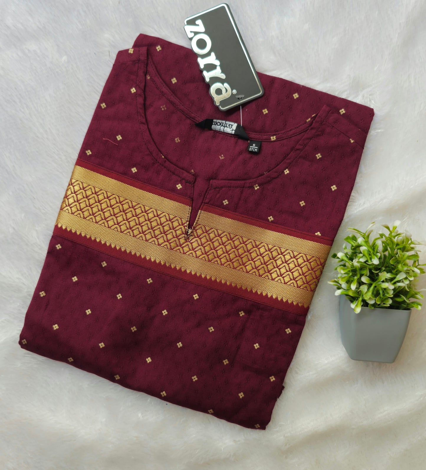 Office Wear Cotton Kurti