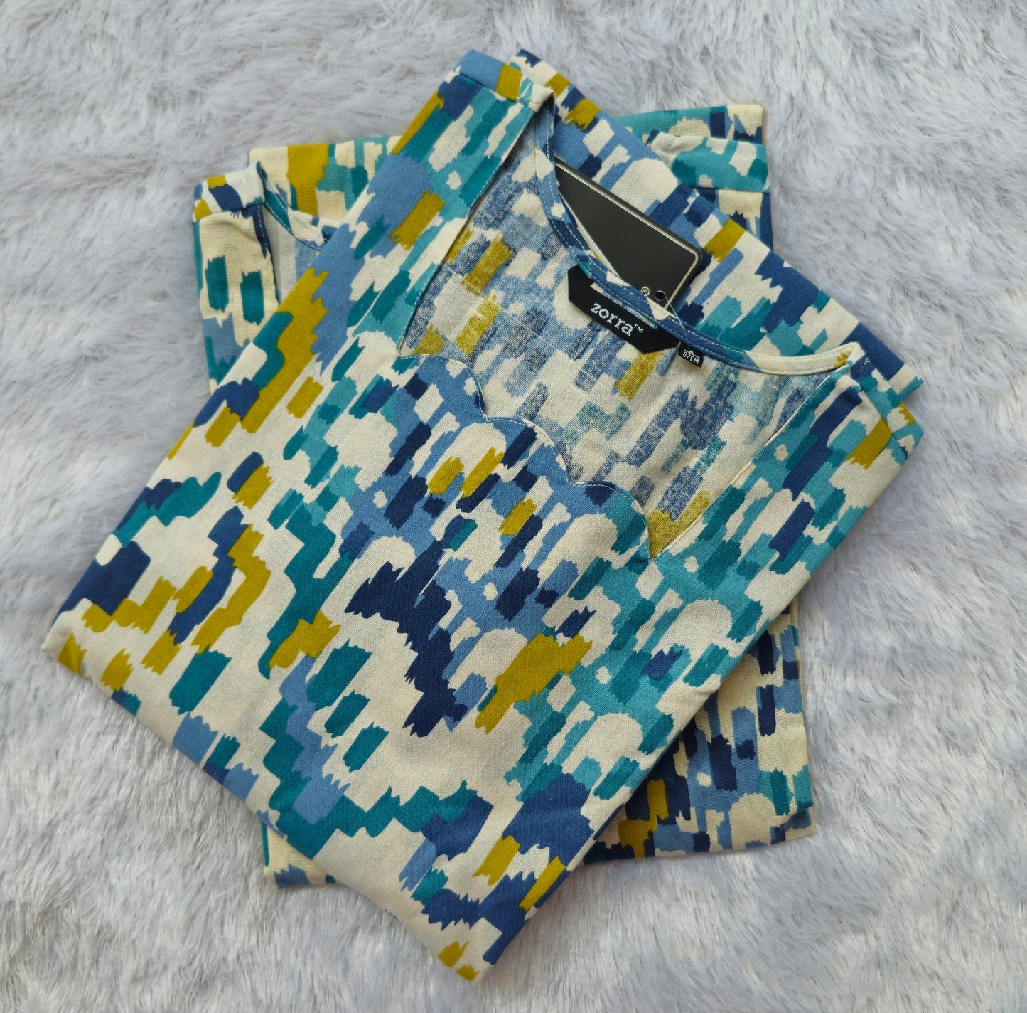 🌸Premium Cotton Kurti | Elegant Straight Fit 🌸