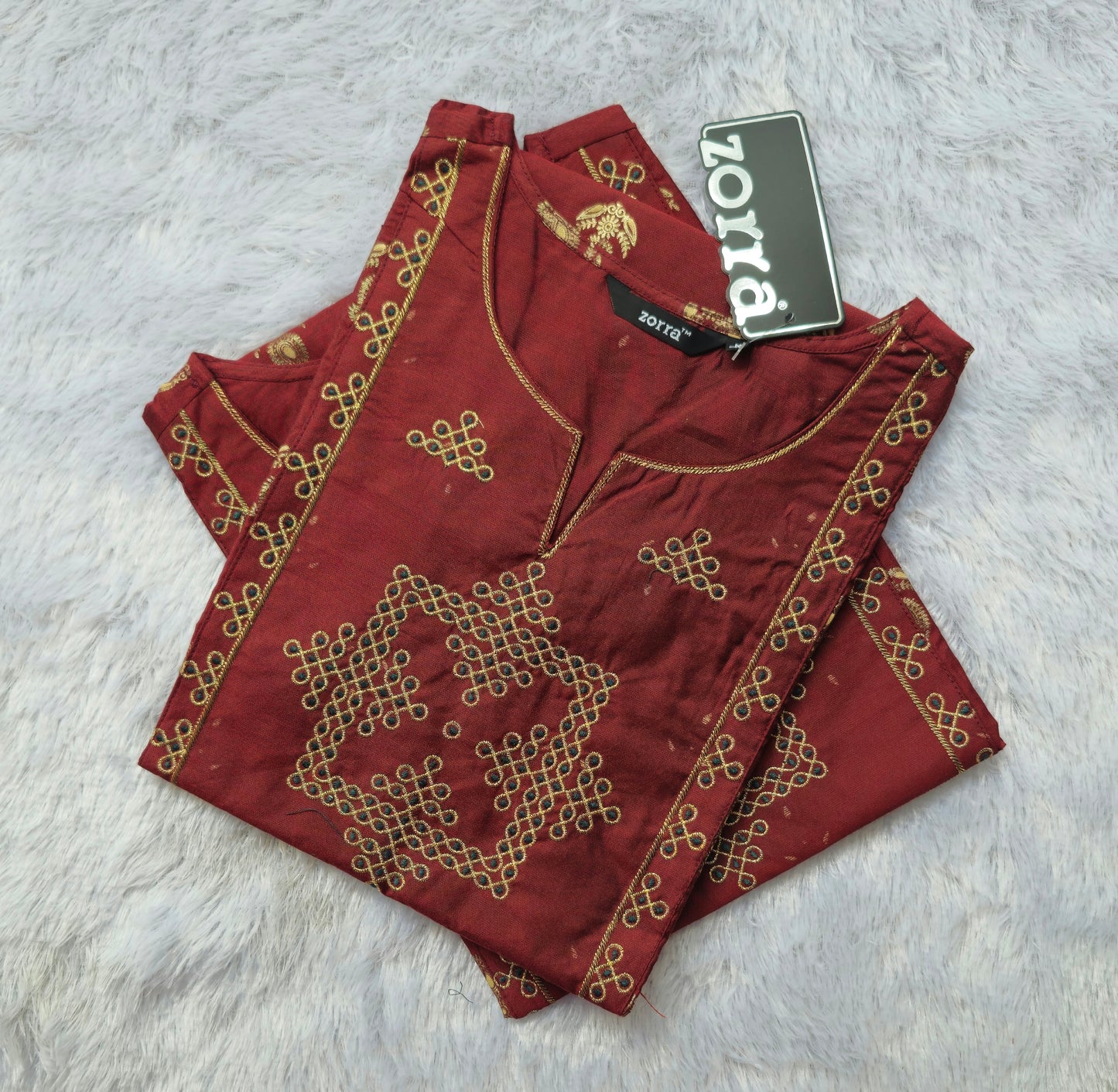 🌸Premium Silk Kurti | Elegant Straight Fit 🌸