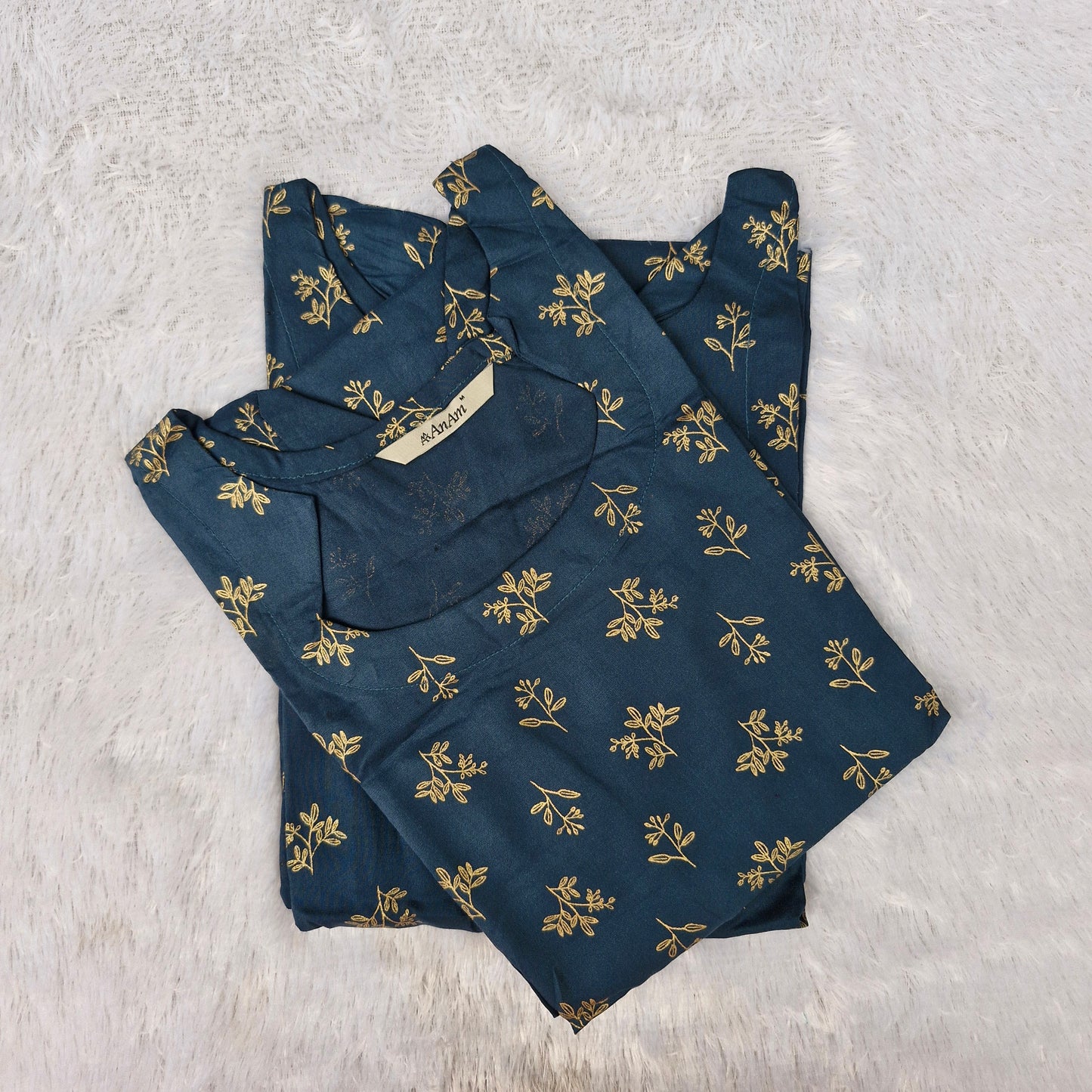 Casual Wear Rayon Kurti | Blue