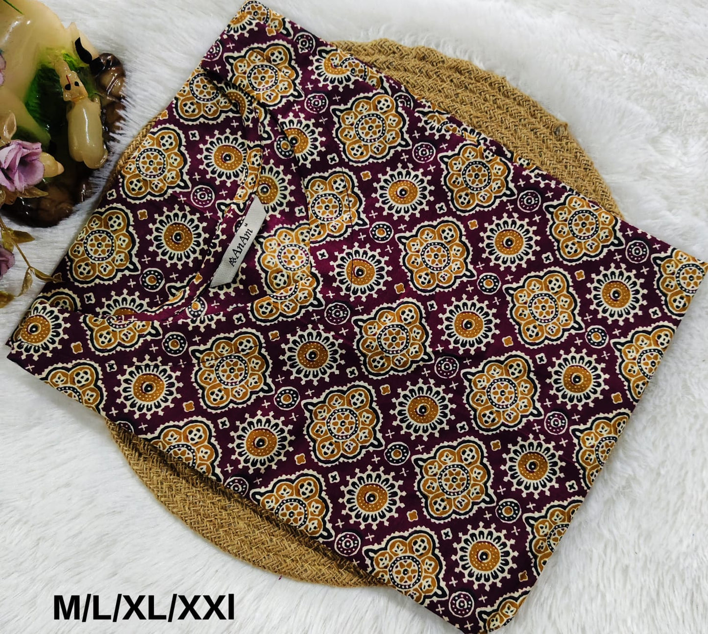 Office Wear Pure Cotton Kurti