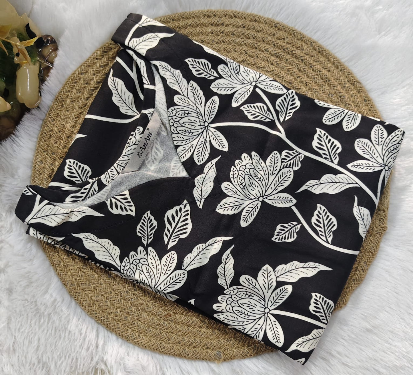 Hand Block Printed Kalamkari Kurti