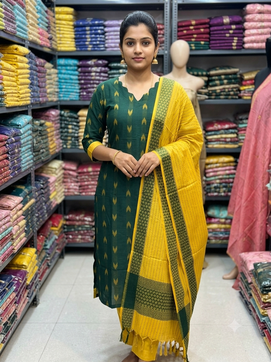 🤎Women Ethnic Wear Kurta Set with Dupatta