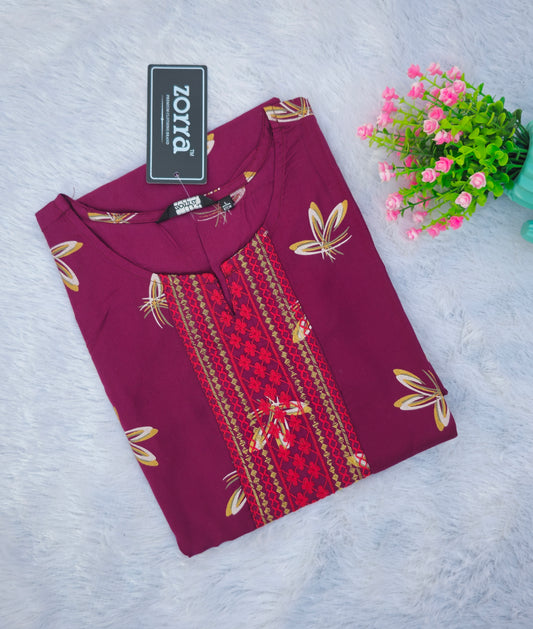 Office Wear Cotton Kurti