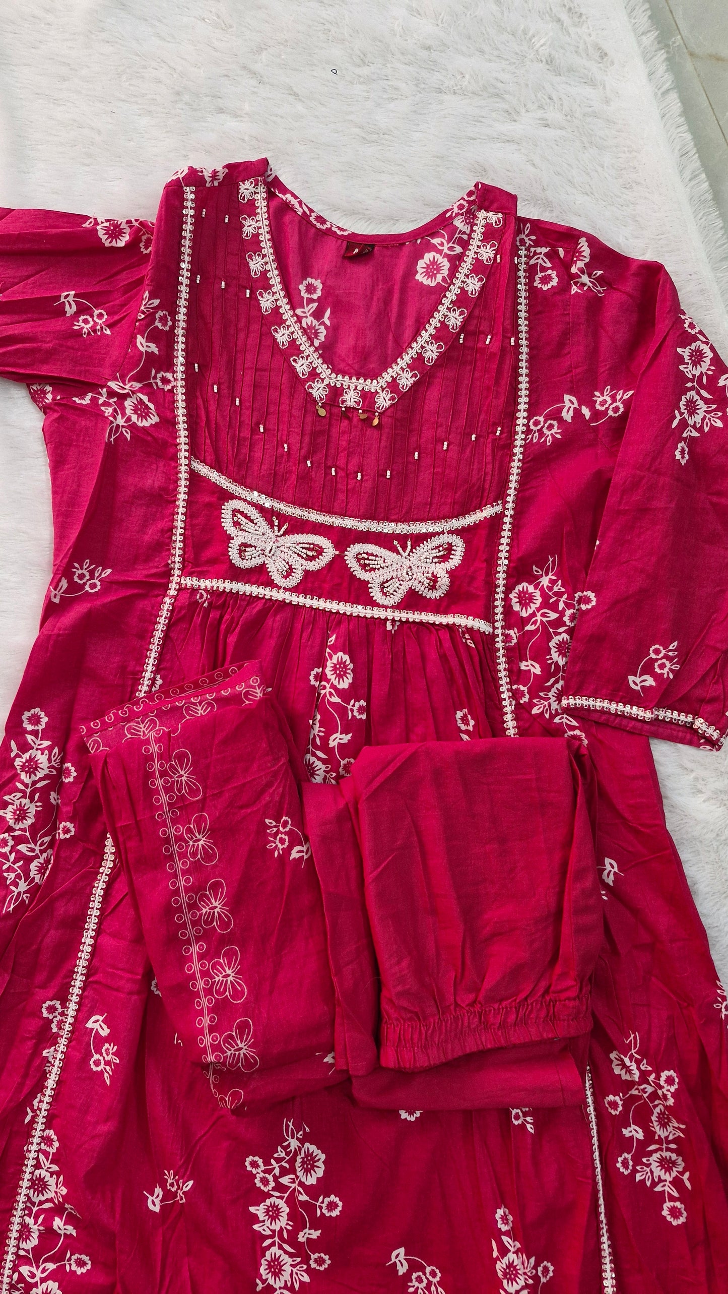 Jaipur Cotton A line Kurta Set
