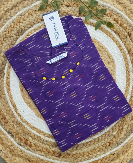 Pochampally Ikkat Kurti