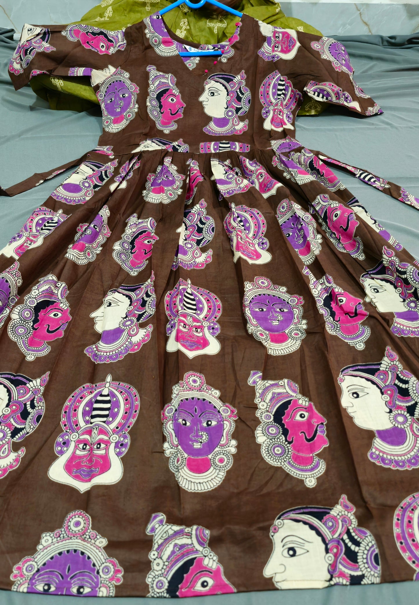 Kalamkari Hand Printed Frock