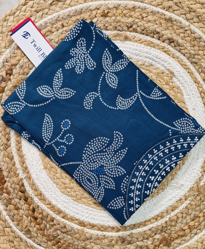 Embroidery Kolam Design Kurti