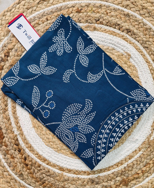 Embroidery Kolam Design Kurti