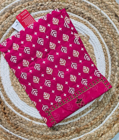 Embroidery Kolam Design Kurti