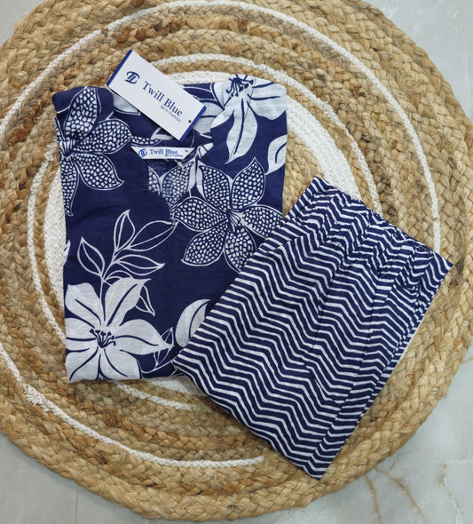 Office Wear Cotton Co-ord Set