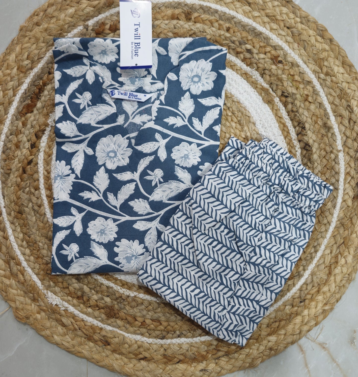 Office Wear Cotton Co-ord Set