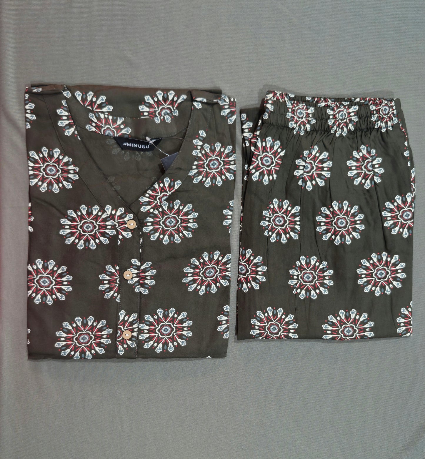 Regular Wear Rayon Co-ord Set