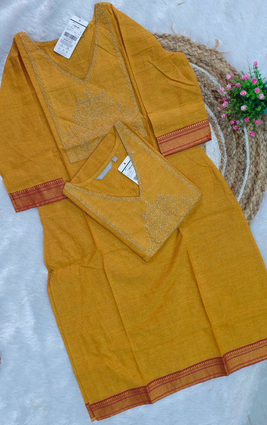 Festive Wear Cotton Kurti