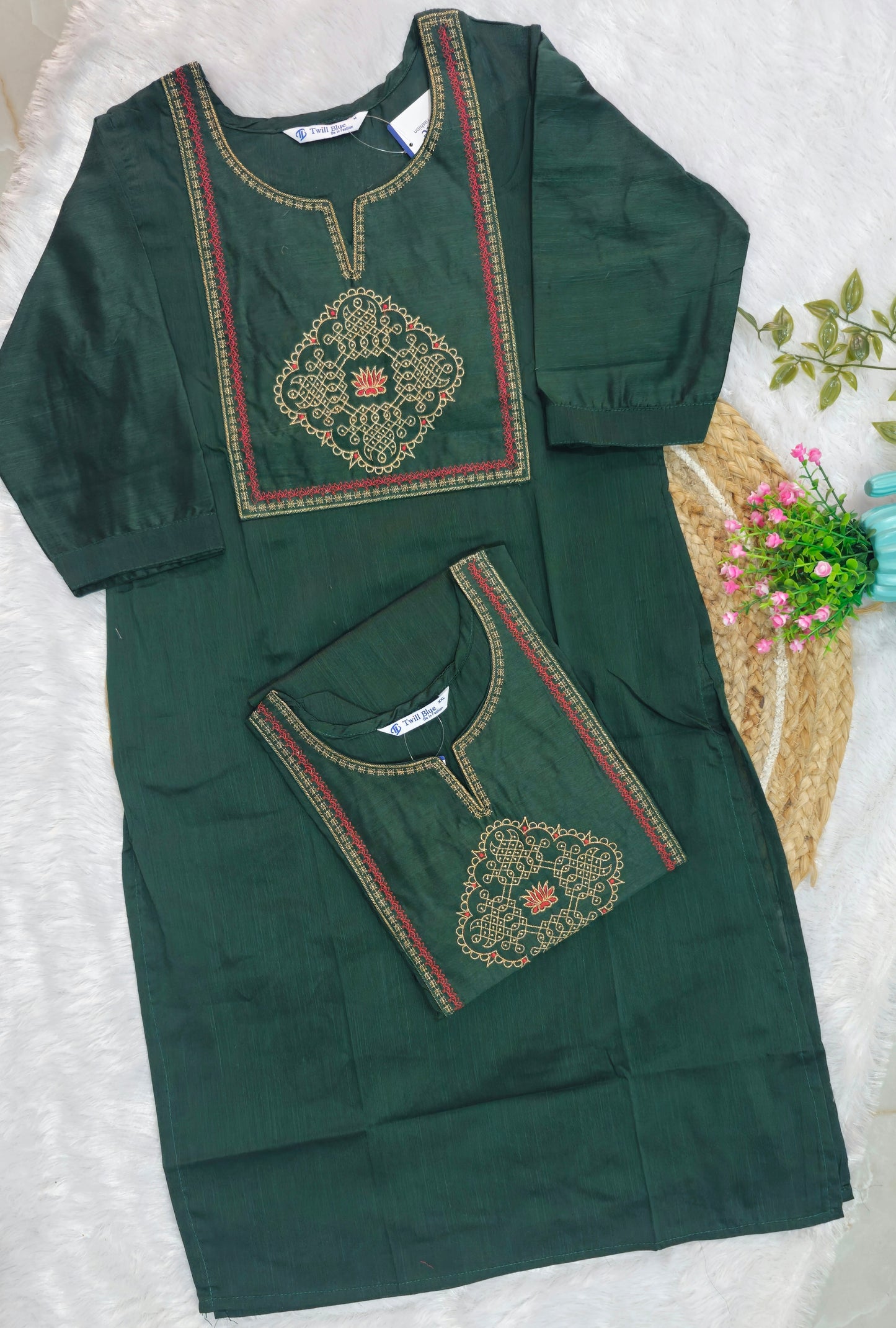 Festive Wear Kolam Kurti
