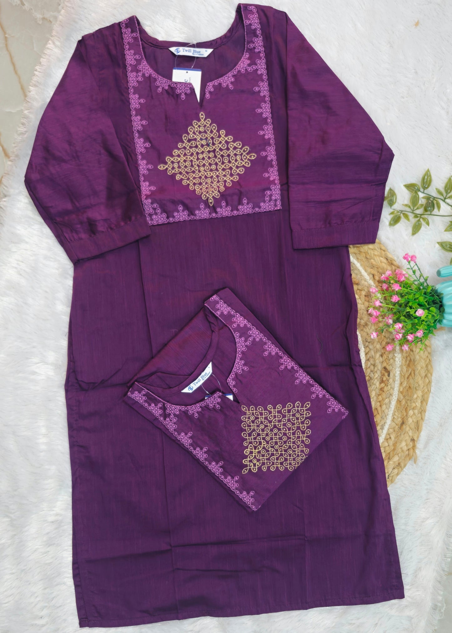 Festive Wear Kolam Kurti