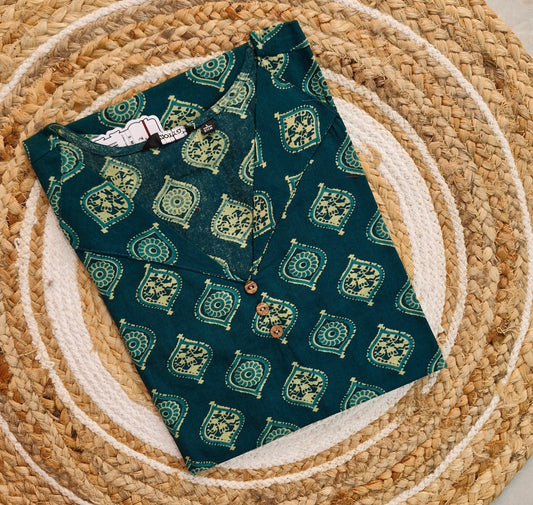 Office Wear Cotton Kurti