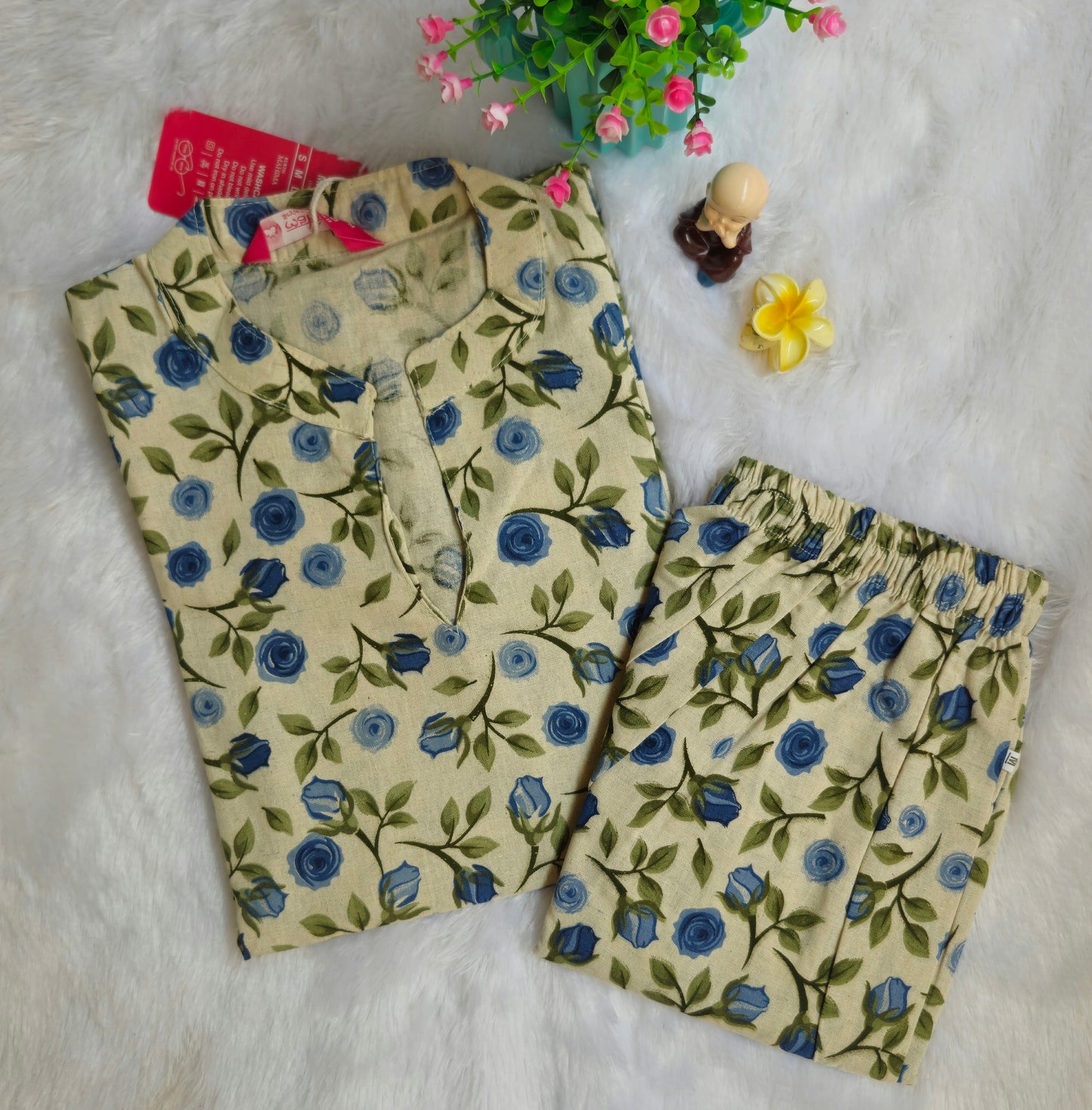 Office Wear Cotton Co-ord Set