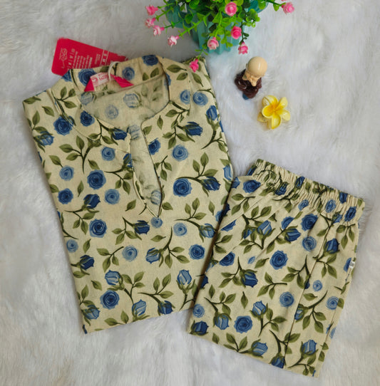 Office Wear Cotton Co-ord Set
