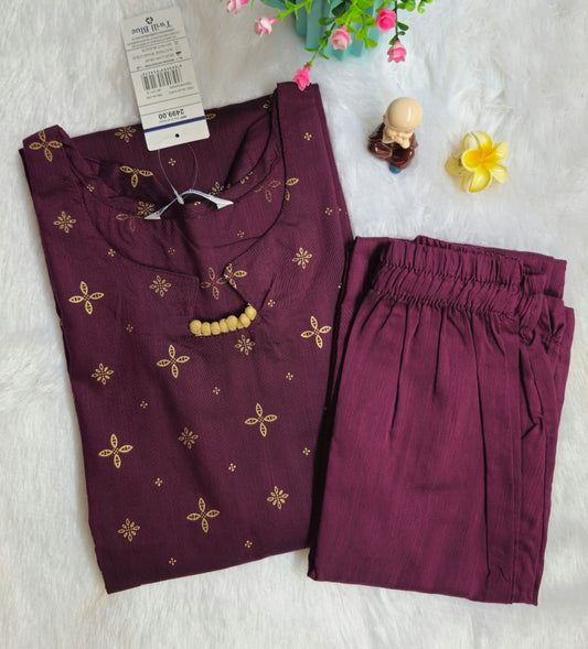 Festive Silk Co-ord set