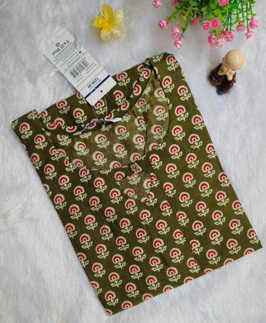 Kalamkari cotton kurti
