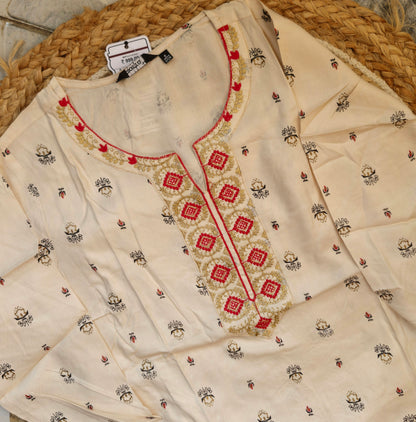 Casual Wear Embroidery Kurti