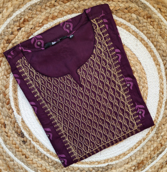 Casual Wear Embroidery Kurti