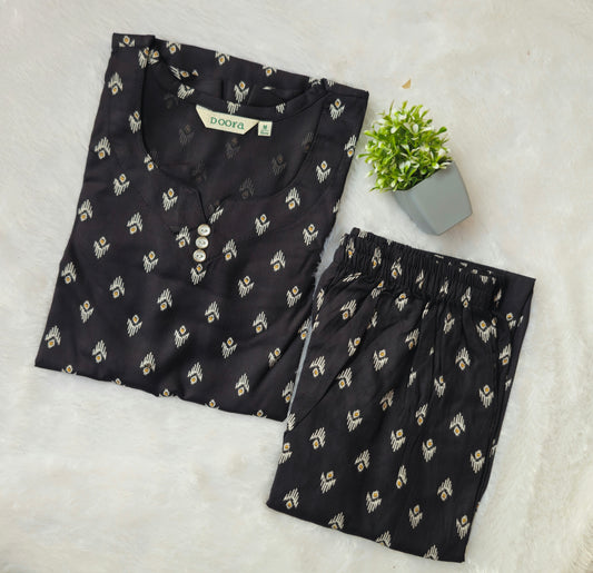 Regular Wear Rayon Co-ord Set