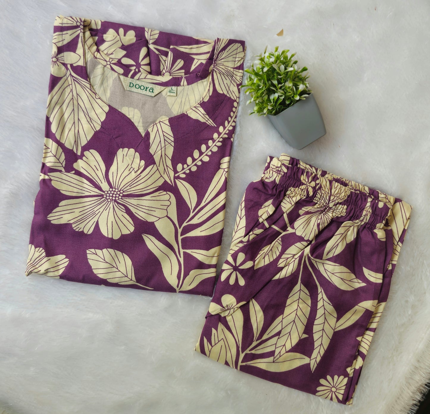 Regular Wear Rayon Co-ord Set