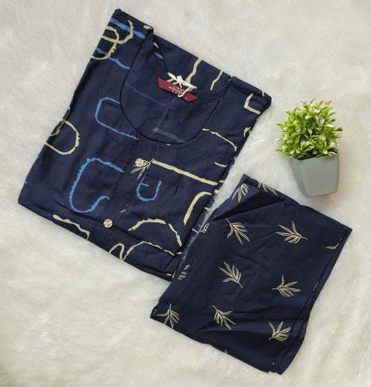 Regular Wear Rayon Co-ord Set
