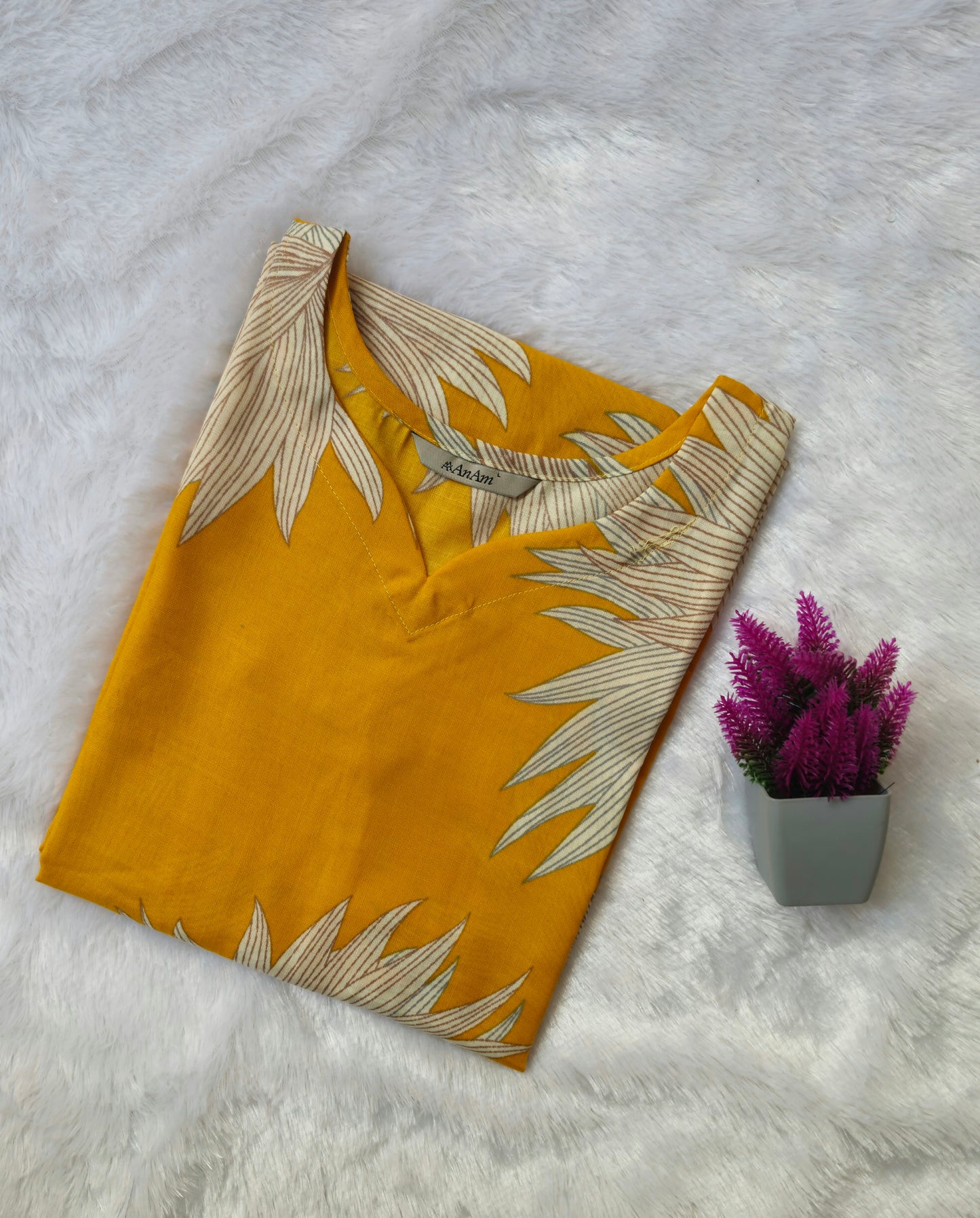 Office Wear Pure Cotton Kurti