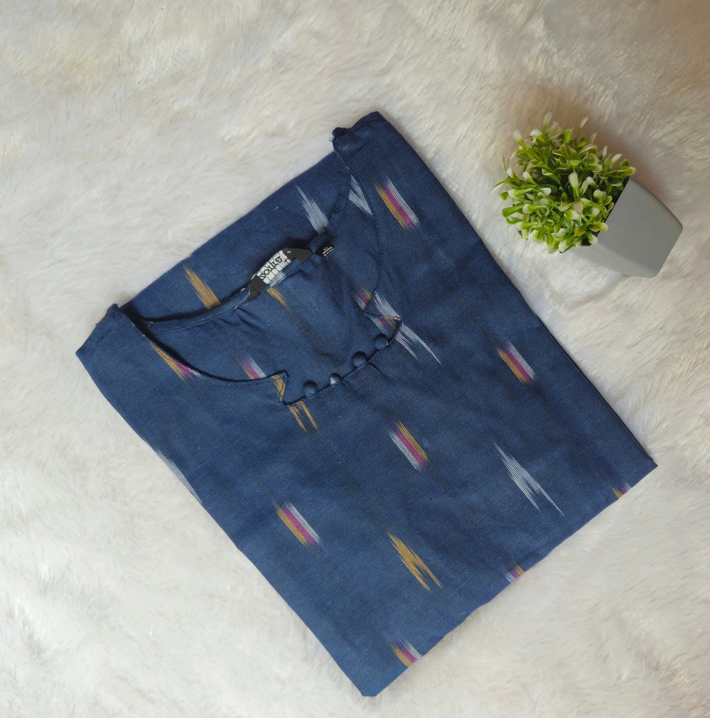Casual Wear Ikkat Kurti