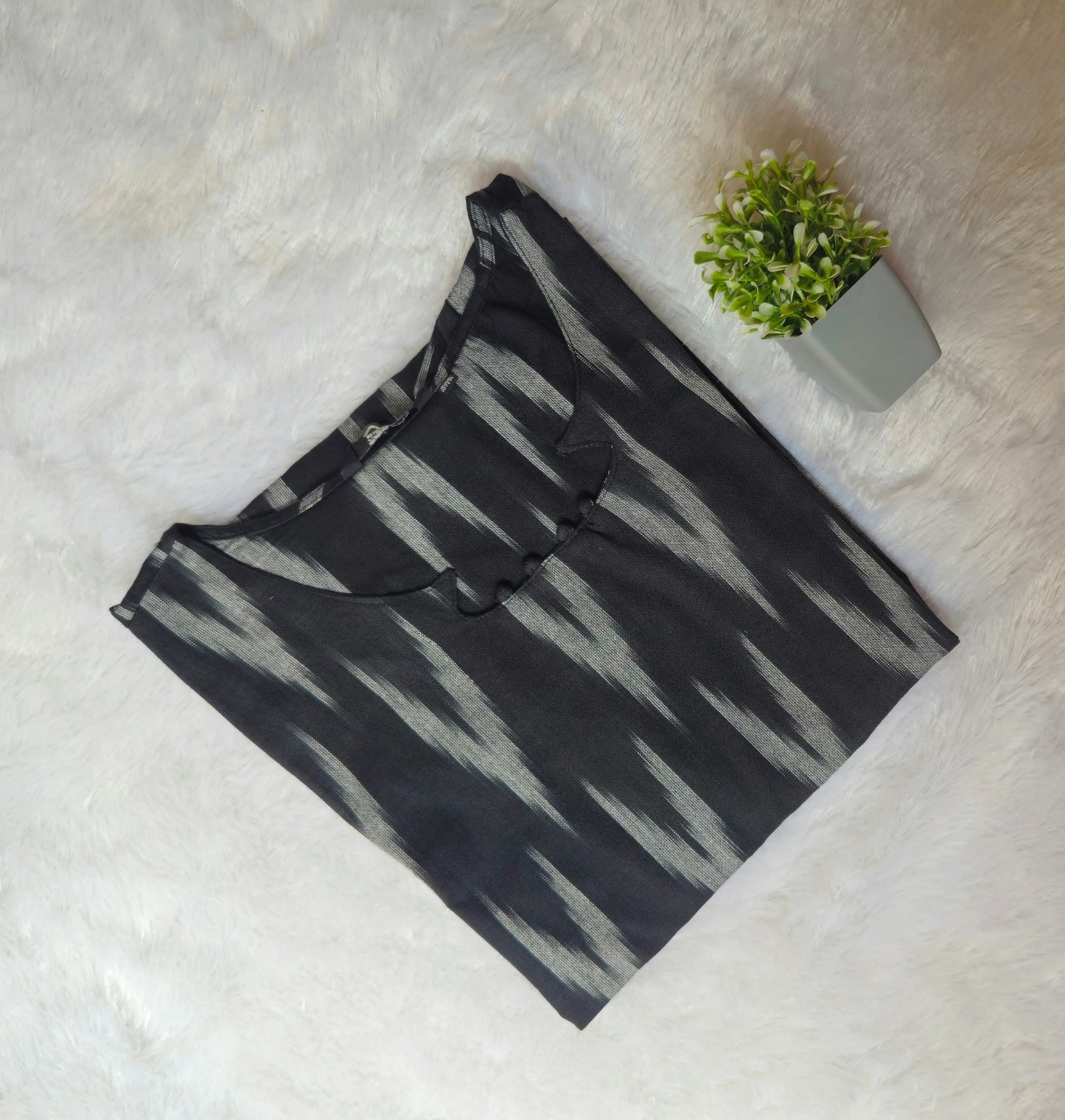 Casual Wear Ikkat Kurti
