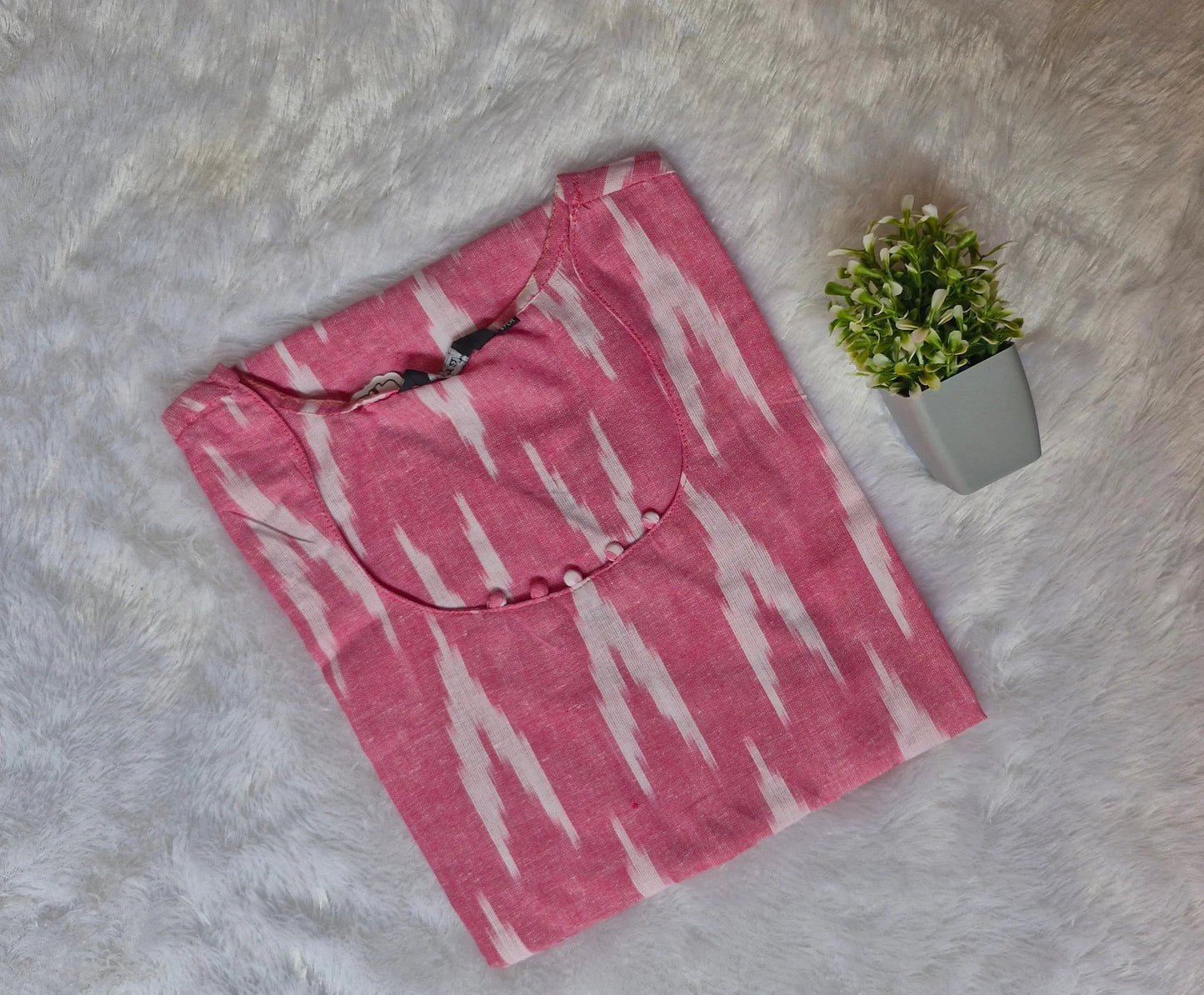 Casual Wear Ikkat Kurti