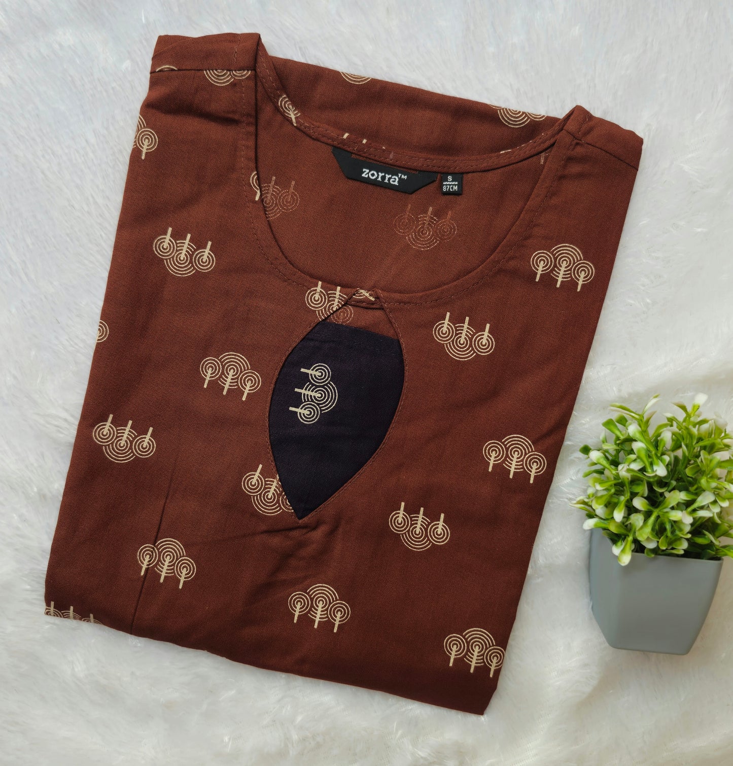 Office Wear Cotton Kurti