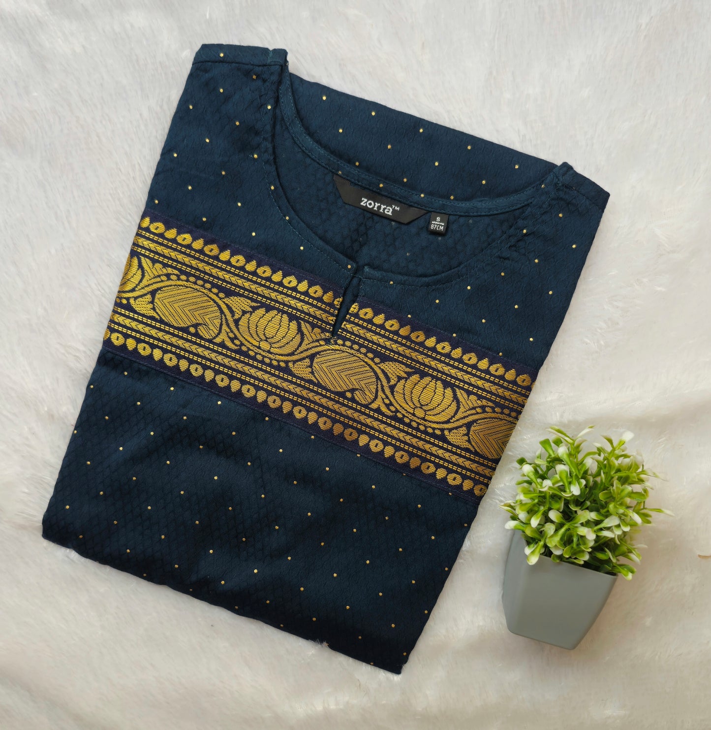 Office Wear Cotton Kurti