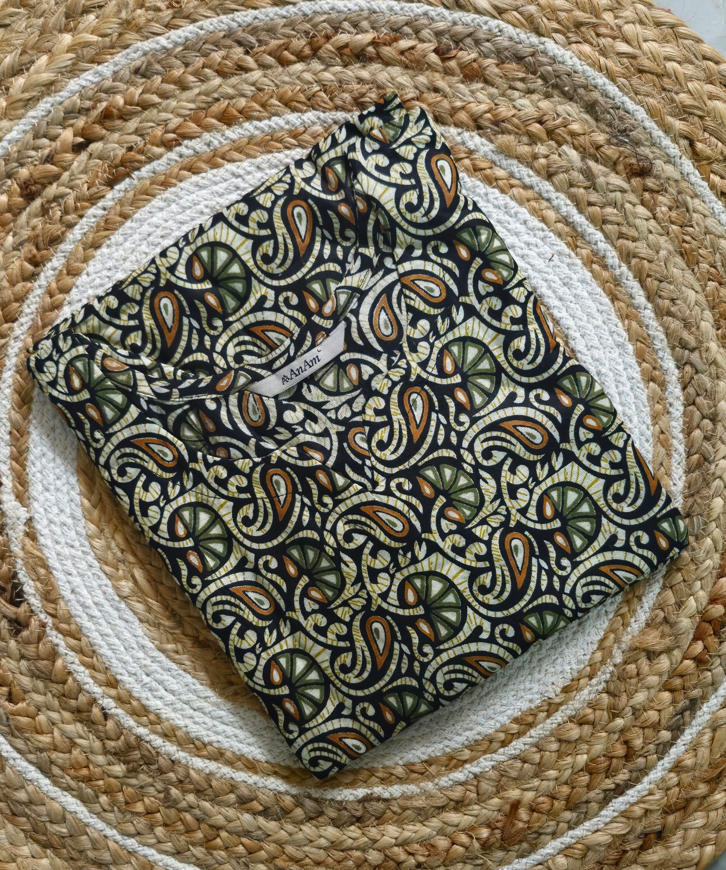Hand Block Printed Kalamkari Kurti