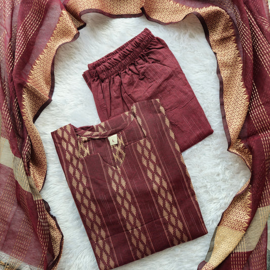 🤎Women Ethnic Wear Kurta Set with Dupatta