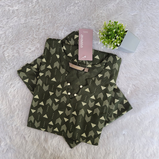Avaasa Premium Rayon Kurti | Everyday Elegance
