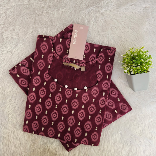 Avaasa Premium Rayon Kurti | Everyday Elegance