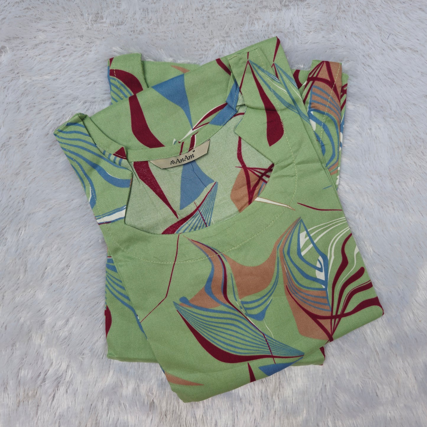 Casual Wear Rayon Kurti | Green