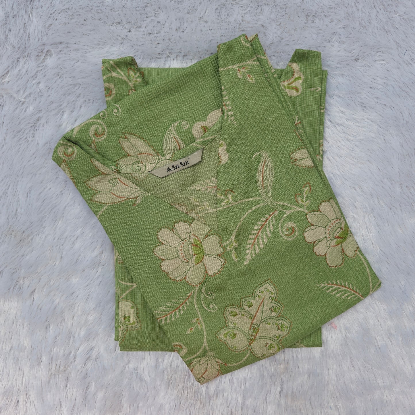 Casual Wear Vatican Silk Kurti | Green