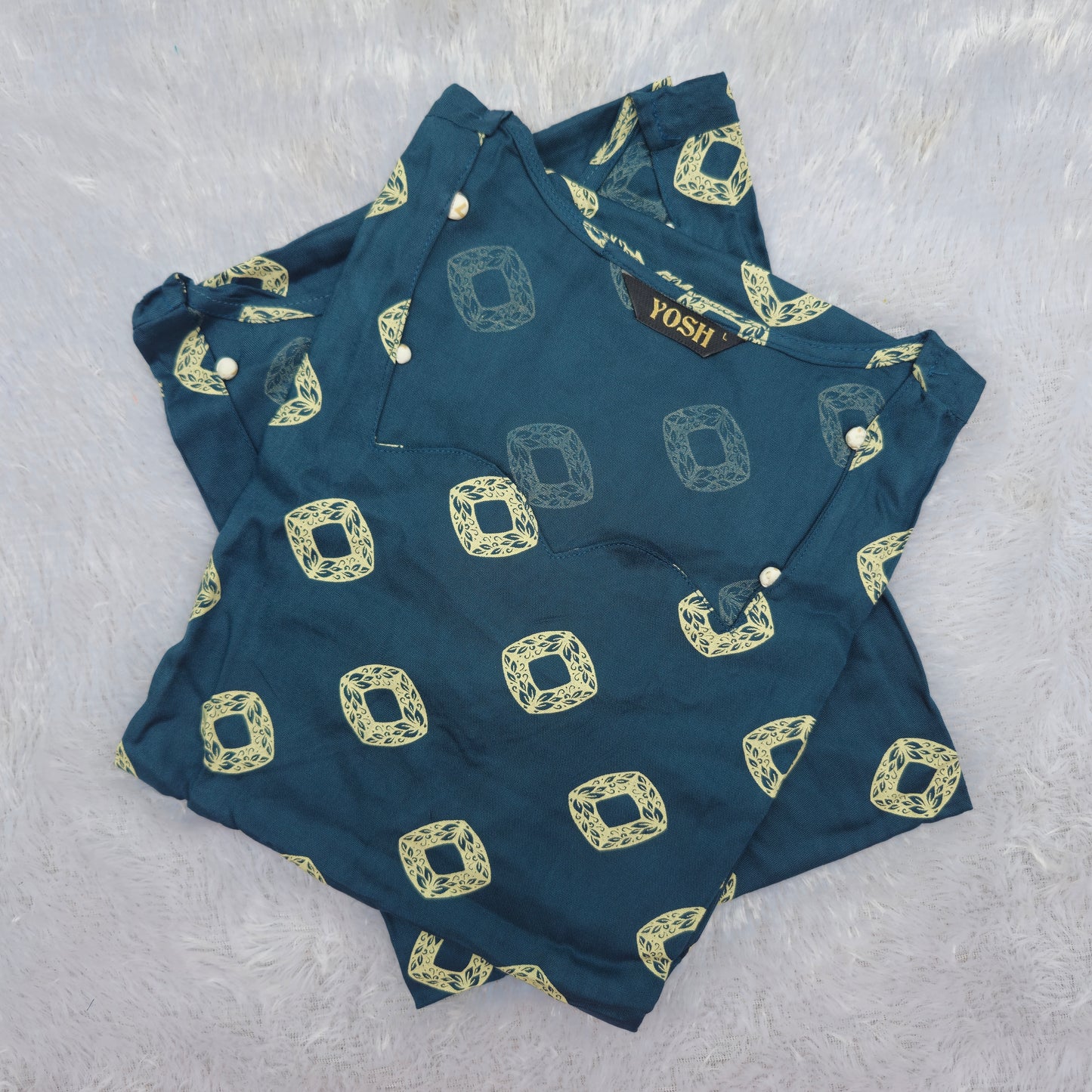 Casual Wear Rayon Kurti | Blue