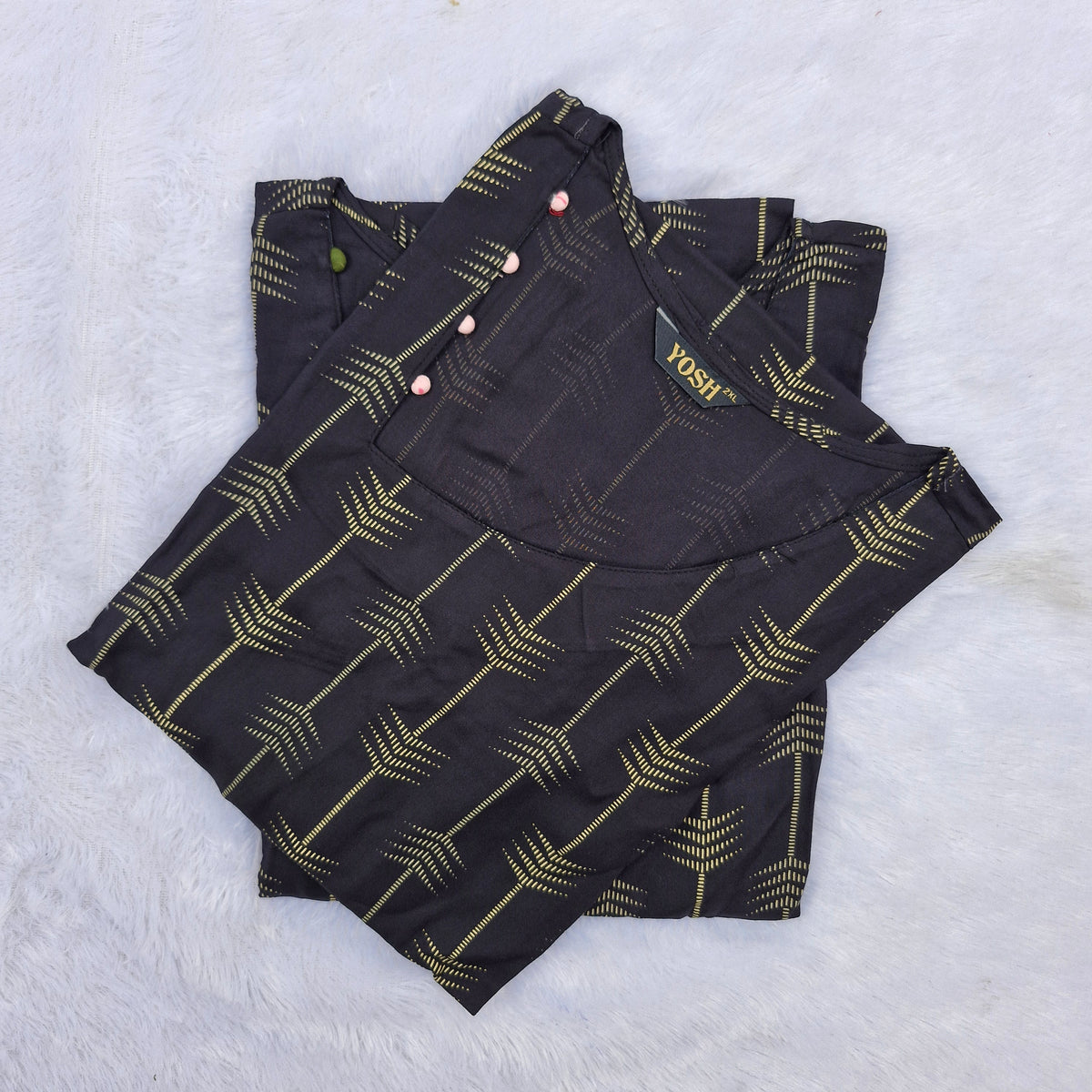 Everyday Elegance Rayon Straight Fit Kurti | Trendy Neck Designs