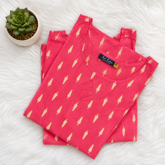 Premium Rayon Straight Fit Kurti | Everyday & College Wear